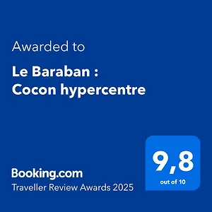 Le Baraban : Cocon Hypercentre Appartement Saint-Etienne (Loire)